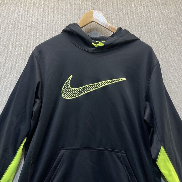 Nike Therma Fit Hoodie Hooded Sweatshirt Pullover Men's Medium - Picture 3 of 8